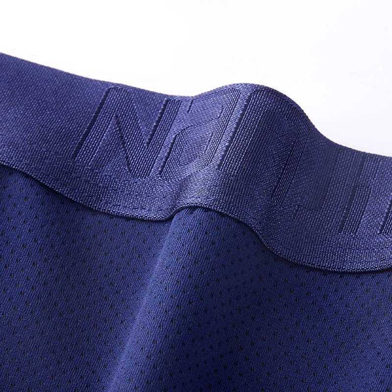 4pcs Ice Silk Mesh Boxer Shorts Mens Underwear Cool Underpants Breathable Sexy Slim Panties Bamboo Lingerie Wholesale Lots L-6XL W250819