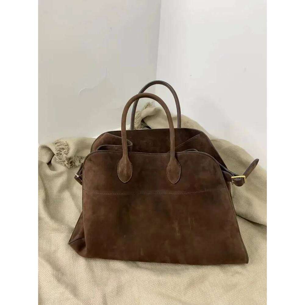 Designer Women Cow Suede Leather Totes Large Capacity Office Ladies Work Handbag Autumn New Underarm Shoulder Bag bag