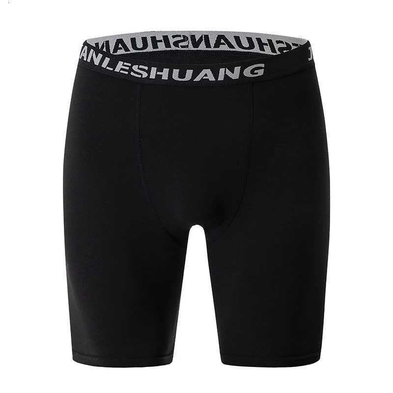 5 Pcs Mens Black And White Classic Cycling Long Underwear Multi-size Running Fitness Comprehensive Training Shorts for Teenagers W250819