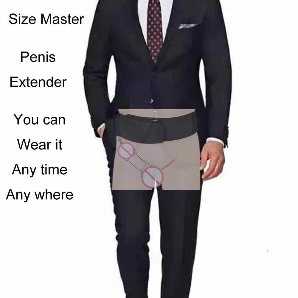 Best Penis Extender Enlarger Vacuum Pump Size Master Male Penile Extender Trainer Adults Sex Products for Men XJ250819