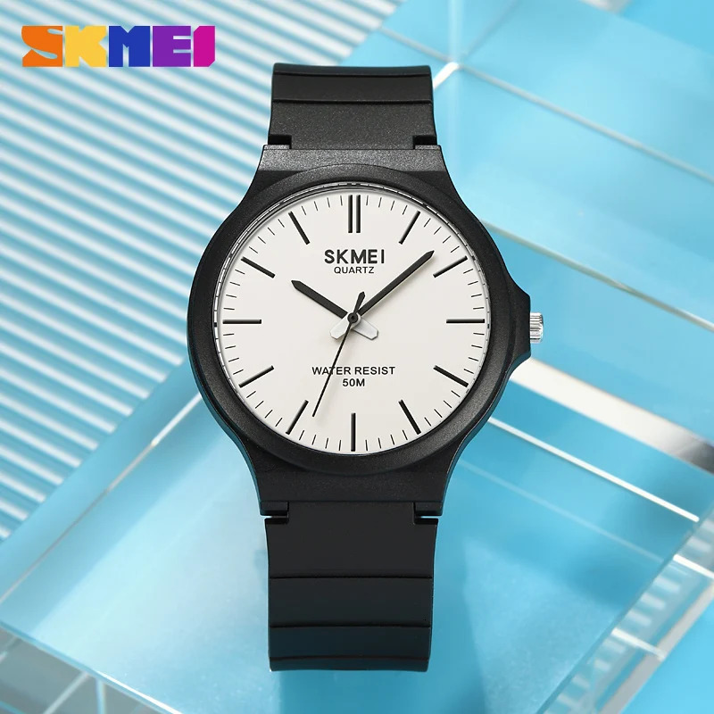 SKMEI 2108 Men Fashion Simple Waterproof Watches Ultralight Sports Quartz Mens Wristwatches Shockproof Clock 1419 Reloj Hombre 250819