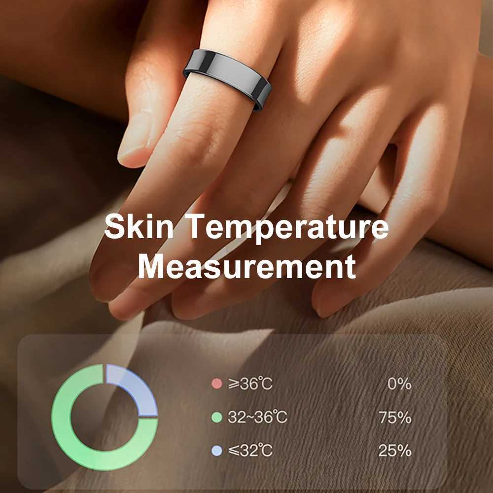 2024 COLMI R09 Smart Ring for Men and Women with Charging Case Body Temperature Health and Sleep Monitor for Xiaomi Samsung Phone W250819