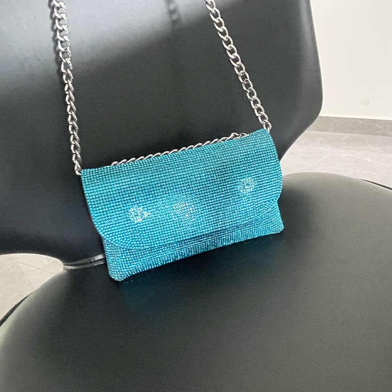 Designer Bag Tote Bag Shoulder Bag Party Sparkling Diamond Chain Single Shoulder Evening Small Square Bag Niche Mini Fashion Clutch For Women