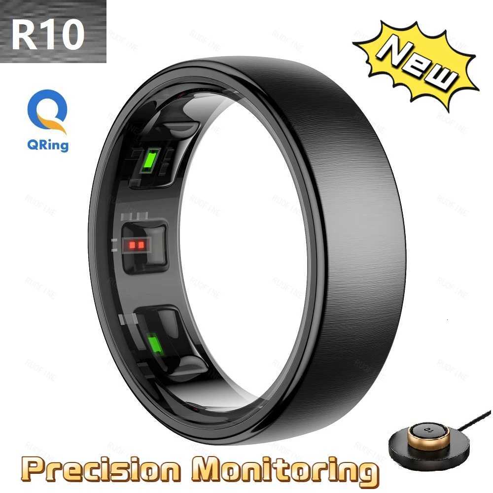 10 Monitoring Ring For Galaxy Qring Heart Rate Monitor More Precise Stainless Steel Wireless Charger Products 2025 New Couples W250819