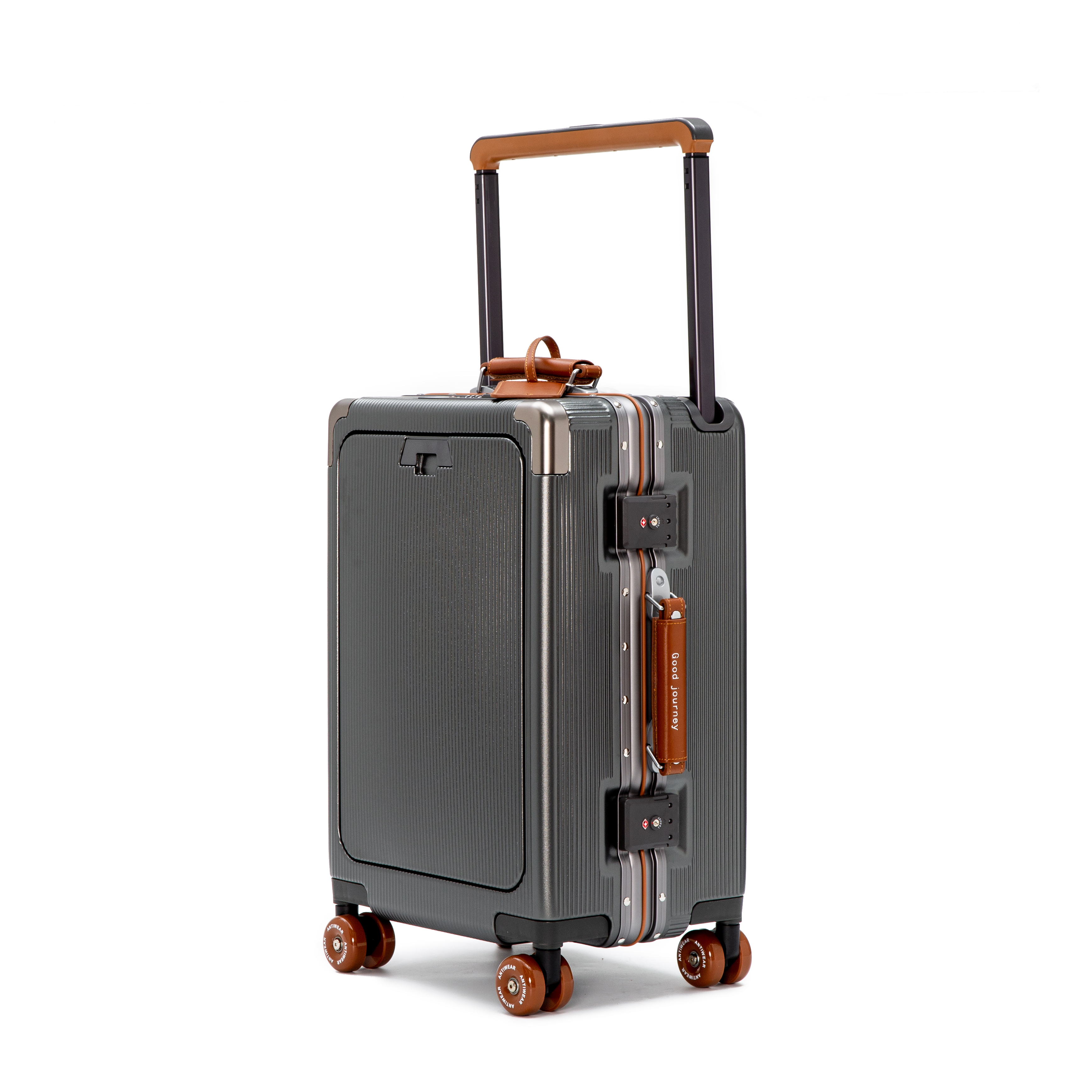 Large Capacity Multifunctional Travel Suitcase - 24 Inch Boarding Luggage with Universal Wheels & Pull Rod