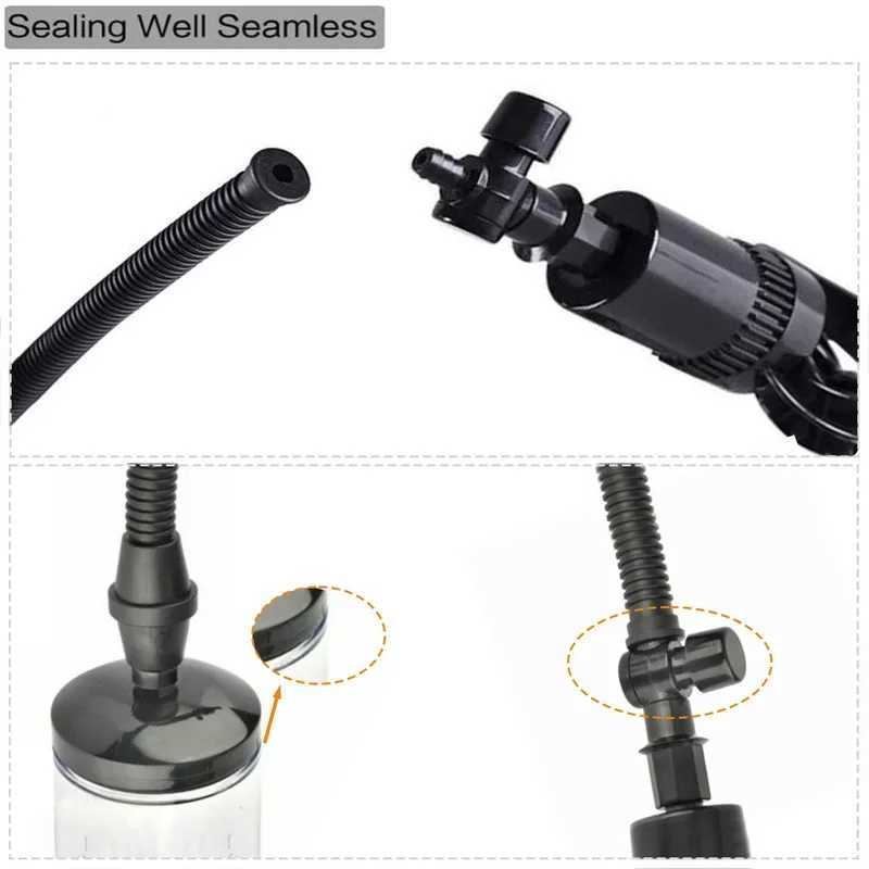 Penis Pump Extender Enlarger Male Sex Toys Manual Penis Vacuum Pump Sexual Enhancer Adult Toys Training Device XJ250819