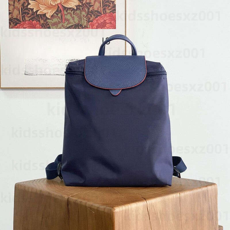 Longlys Champly Backpack Luxury Bag Longcnanpsbags Longlys Bag School Bag Coachbagas Cc Bag Classic Embroidery Nylon Shoulder Travel Large Capacity Student