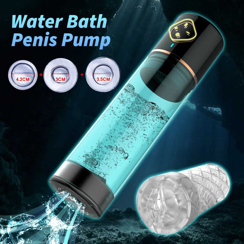Electric Penis Pump for Enlargement Man Vacuum Pump Enlargement Extend Pump Enlargement Extend Endurance Trainer XJ250819