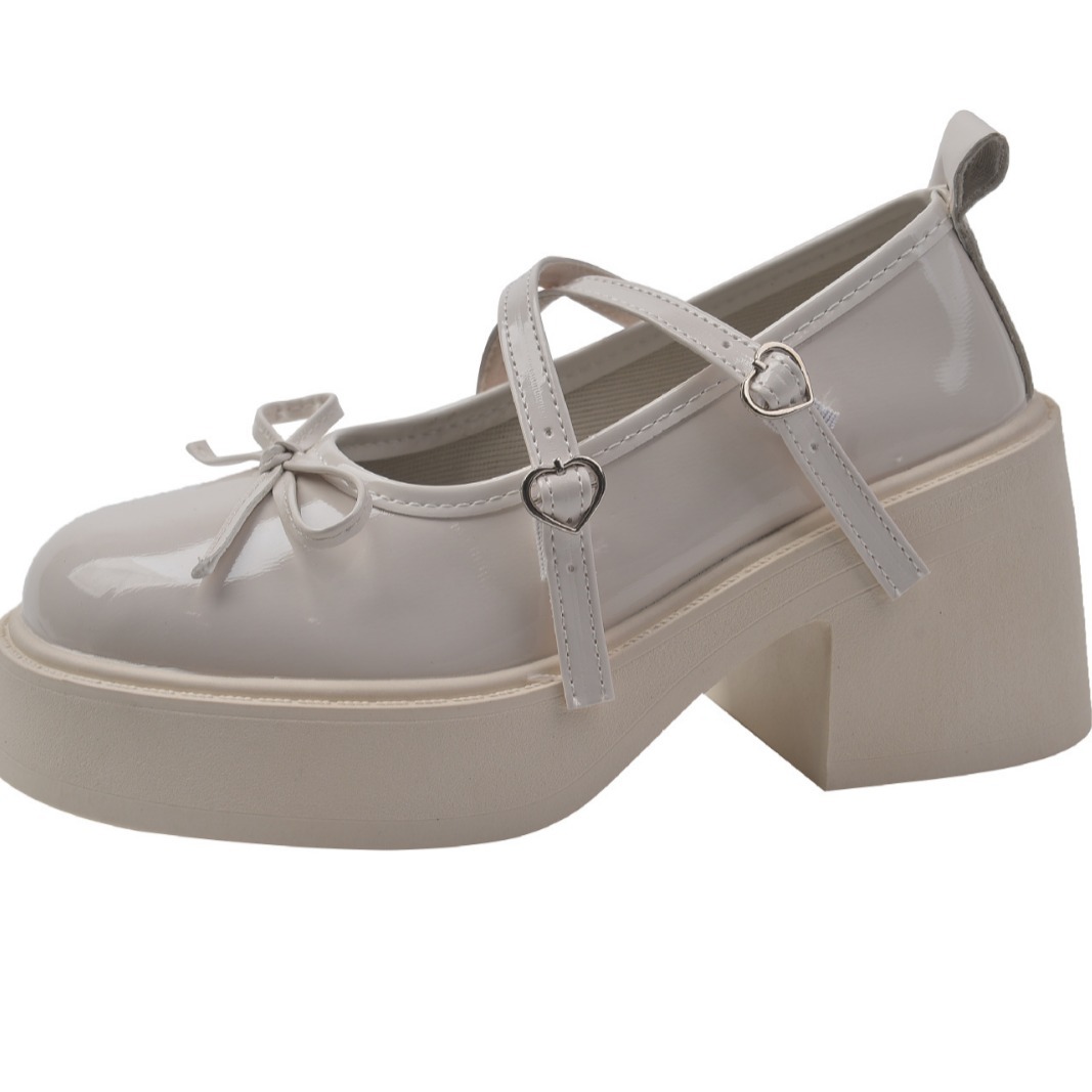 free Shipping Coarse single shoes Designer Slippers thick soled small leather shoes height increasing shoes External penetration travel single shoes 2