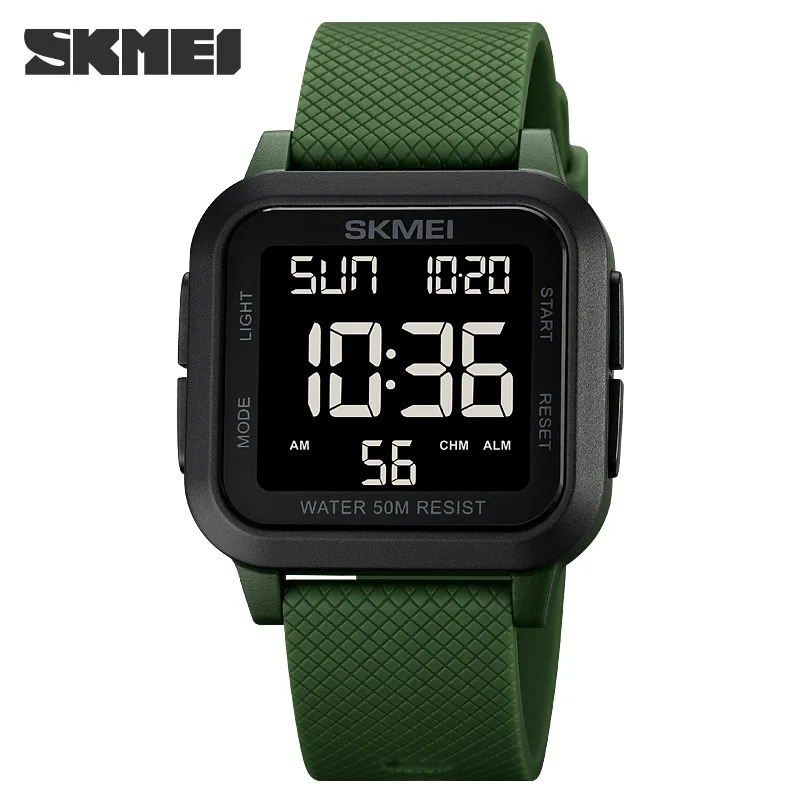 SKMEI 1894 Military Digital Watch for Men Waterproof Mens Electronic Shockproof Sports Wristwatches Countdown 1841 Montre Homme 250819