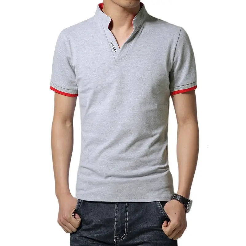 Summer and Autumn Pure Cotton Men Long-sleeved POLO Shirts White / Green / Grey / Red / Black Fashion Casual T-Shirts Homme 250818