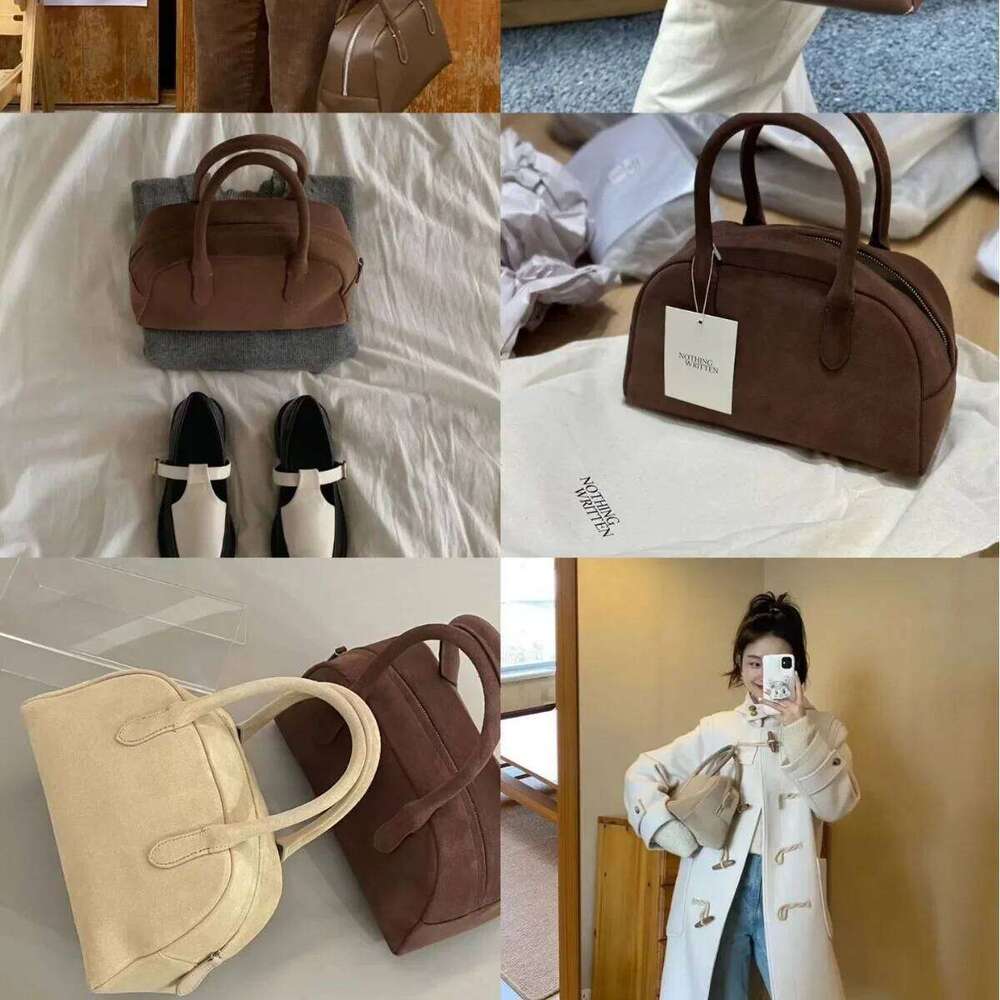 Nothingwritten Niche Korean Style Women S Large Capacity Genuine Leather Handbag Byston Fashionable Car Equipment Ac