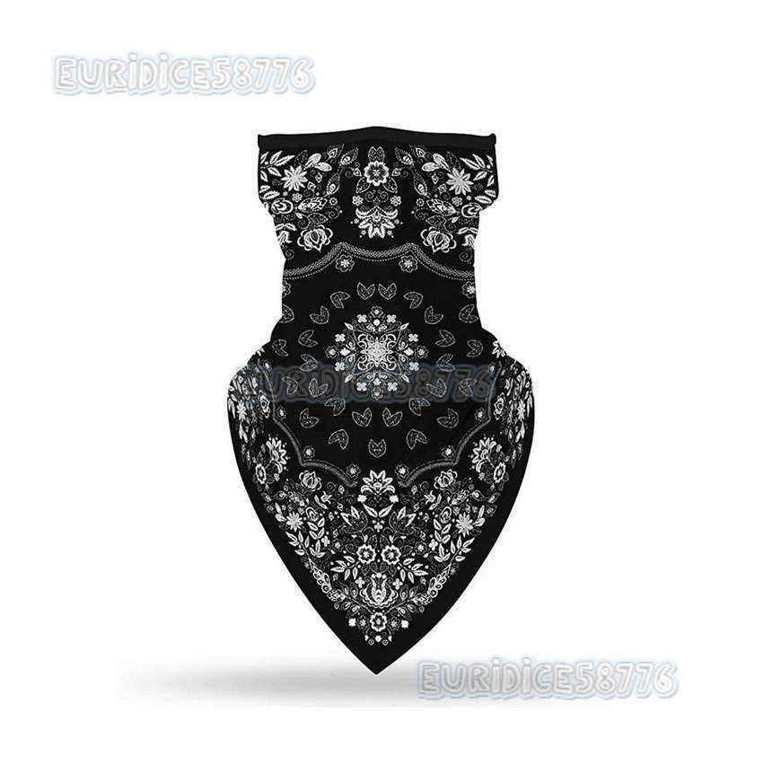 Ethnic Style Case Adult Ear Hanging Changeable Headscarf Sunscreen Anti Falling Off Leisure Sports Accessories H250819