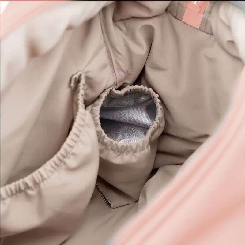 Hot Handbag Fluffy Ladies Quilted Fashion Mom Folding Feather Shoulder Bag