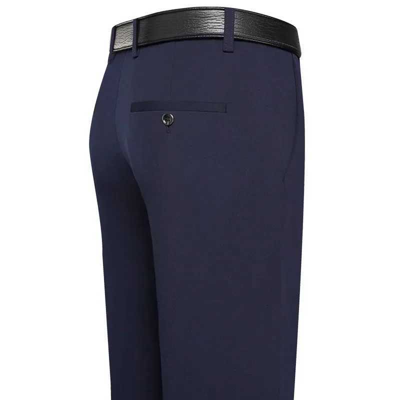 Summer Thin Casual Trousers Business Mens Loose Fit Other Material Middle-Aged Father Casual Pants Office Work Trousers W250819