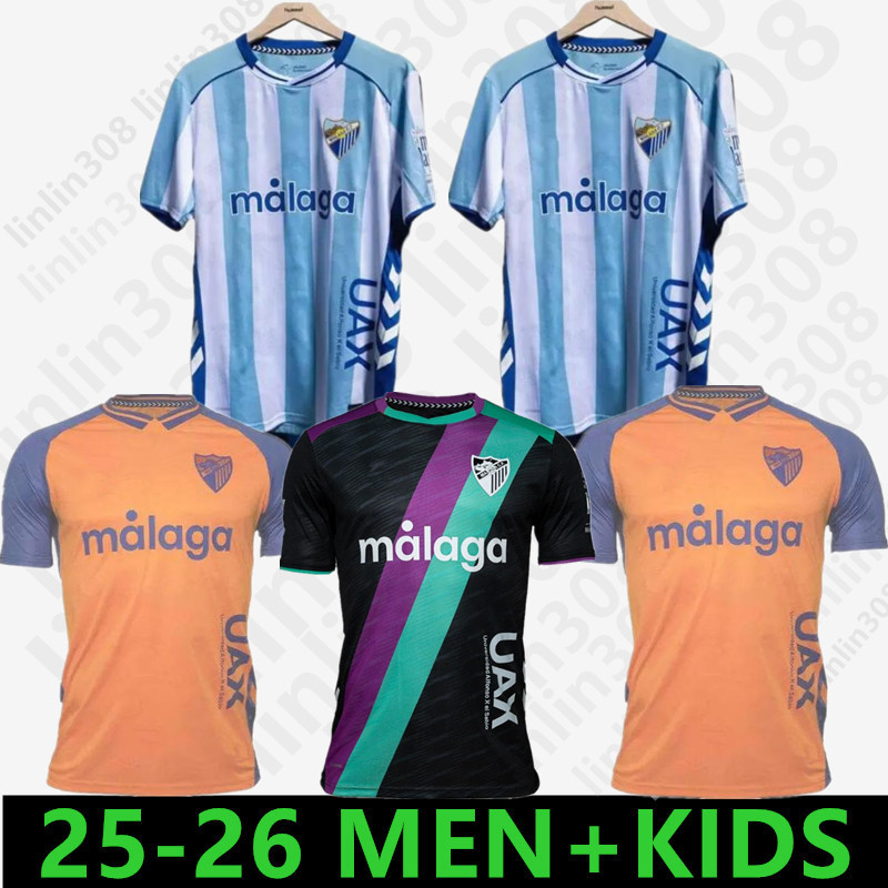 Retro 2005 06 2012 2013 JOAQUIN 2025 2026 Malaga Soccer Jerseys ISCO J.BAPTISTA D.LARRUBIA BATURINA SAVIOLA SALVA BALLESTA S.CAZORLA 120th football men kids shirt22