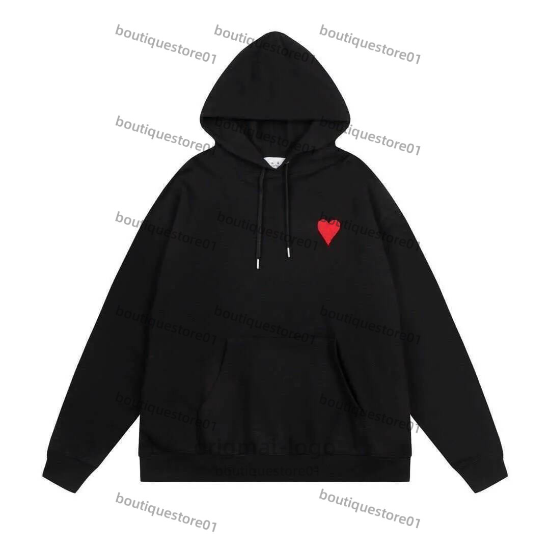 Designer Hoodiesweater Embroidery Amiity Hoodie High Quality Fashion Classic Round Neck Pullover Couple Paris Amily Sweatshirt Long Sleeved Sweater Sports 0Ea