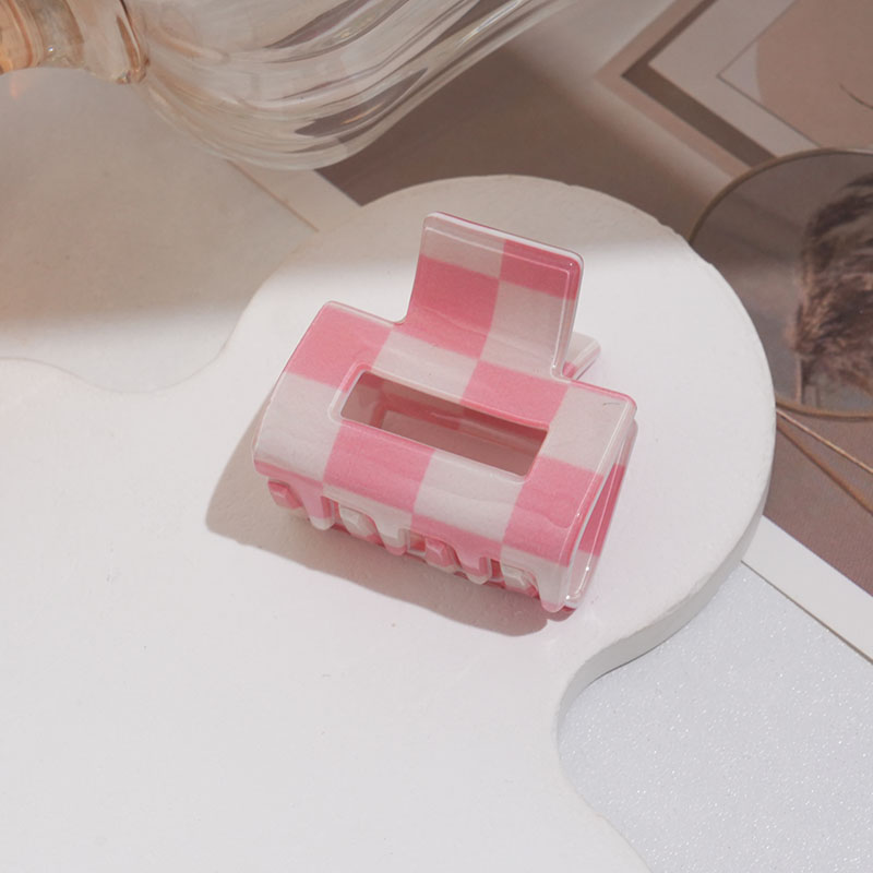 Printed summer fresh shark clip combing hairpin with Korean high-end style feature