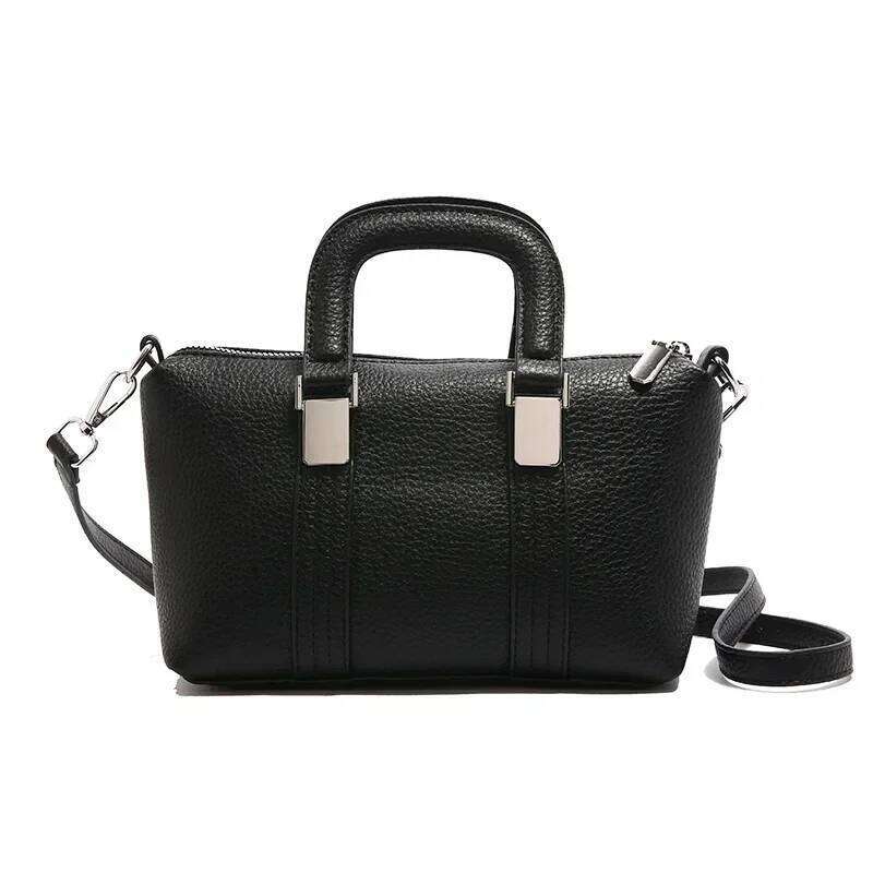 Spring Summer Women S Solid Color Small Square Bag Portable Versatile Niche Style Trendy Minimalist Shoulder Messenger