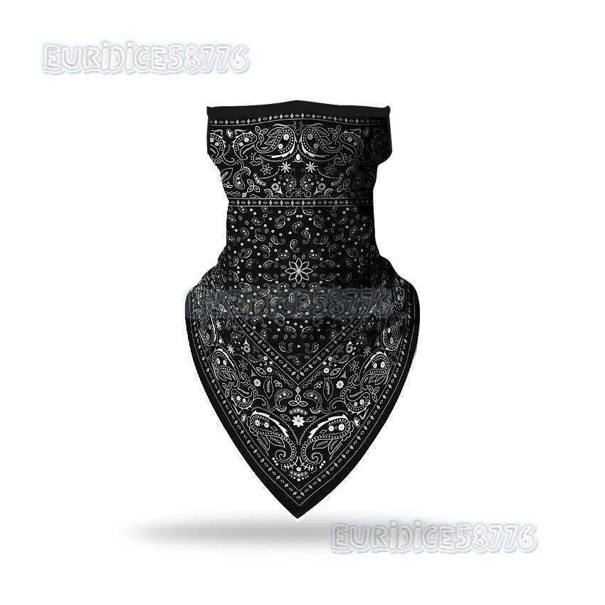 Outdoor Cycling Mesh Cooling Outdoor Cycling Insect-proof Mask Multi-functional Triangle Scarf Good Elasticity Mask H250819 I415