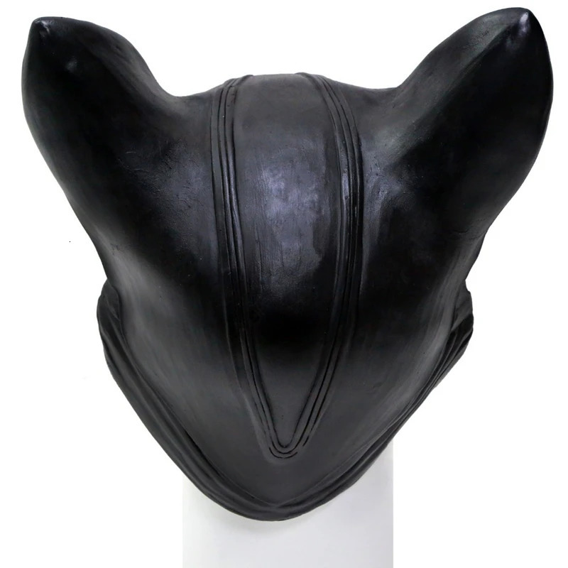Sexy Cat Woman Selina Kyle Latex Mask Superhero Movie Cosplay Costume Halloween Party Masks 250818