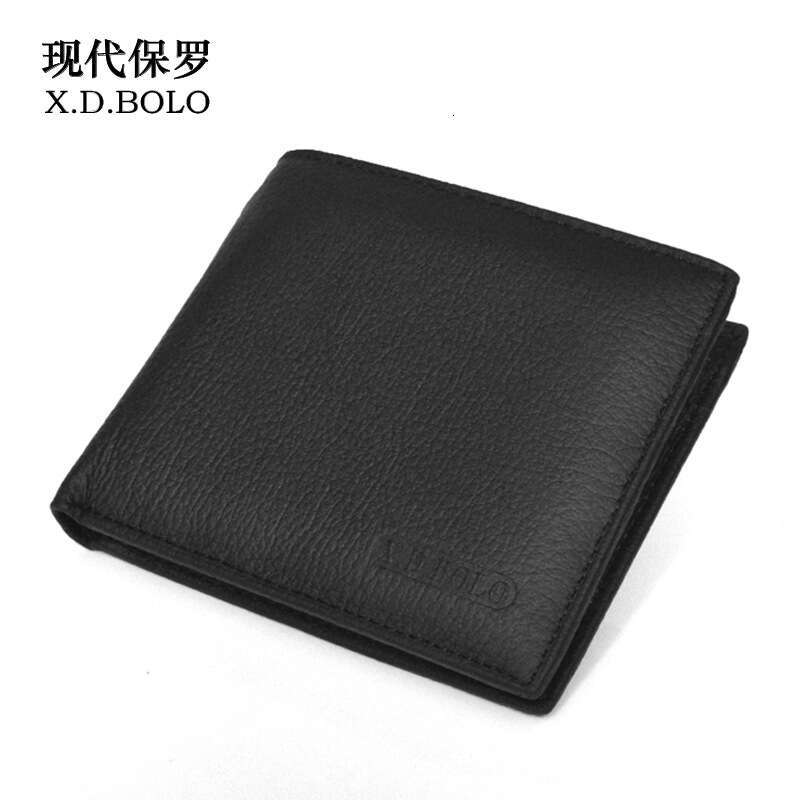 Fashion Casual Soft Leather Men's Wallet Short Coin Purse Multi-Functional Money Clip designer wallet B5 B5