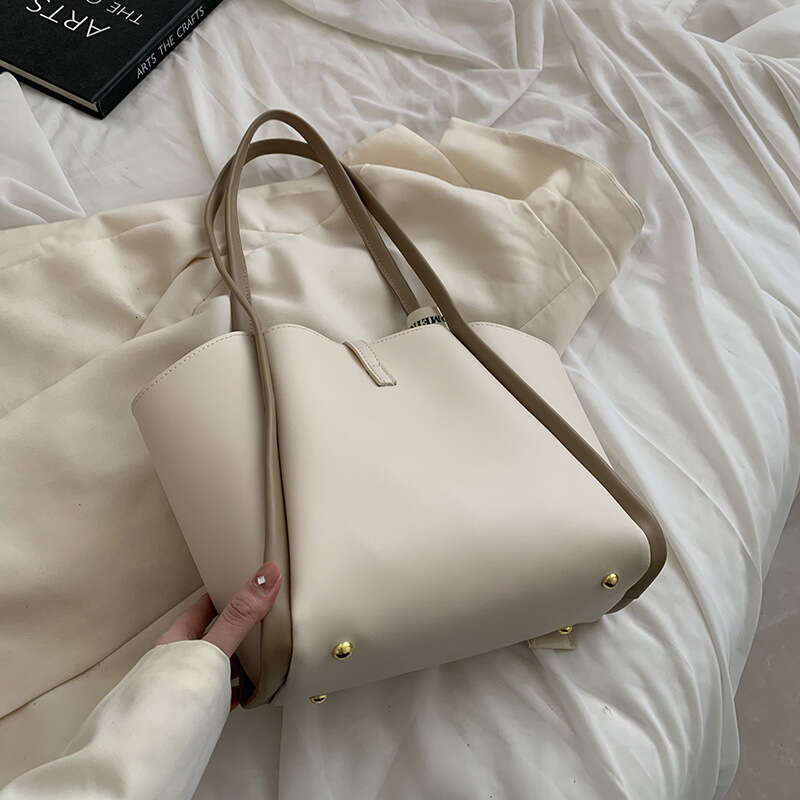 Large Capacity Mother-Daughter for Designer Women 2025 New Bags Fashion Women's Textured Handbag Versatile Shoulder Tote Bag