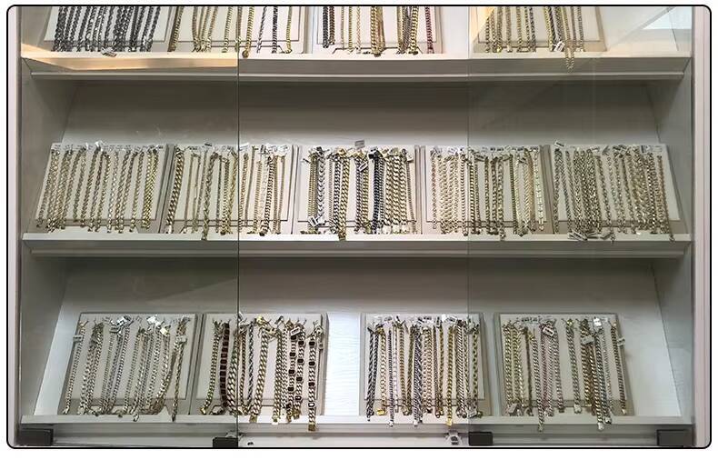 2025Redleaf Wholesale Price Miami Hiphop Mossanite Cuban Necklace 6mm 8mm 10mm 12mm 14mm 925 Silver Moissanite Cuban Link Chain