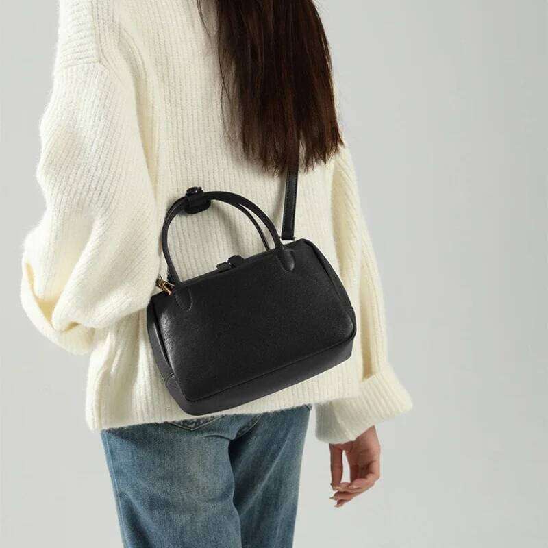 Elegant Famous Brand Women Shoulder Bag Genuine Leather Handbag Flap Fashion Lady Girls Messenger Crossbody Purse Small