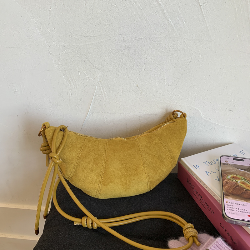 2025 Autumn Early Autumn Fashion Dumpling Bag New Women's Bag Niche Simple Shoulder Bag Korean Fashion Women's Corner Bag Women's Cross