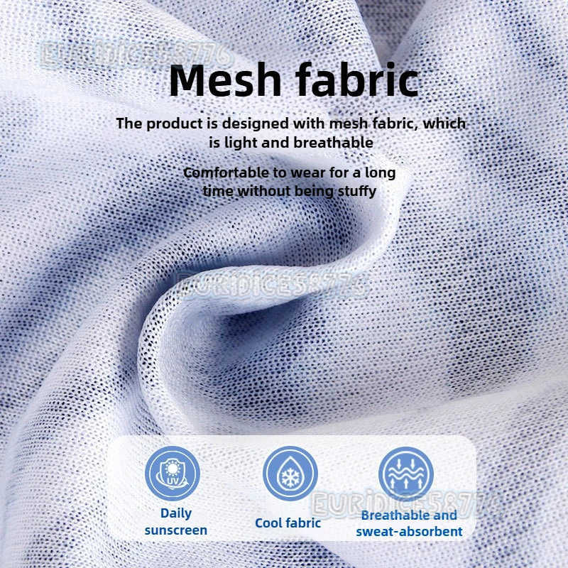 Suitable for Outdoor Sports Cycling Fishing Halloween Thin and Breathable Ice Silk Quick-drying Head Cover Unisex Sunscreen Mask H250819