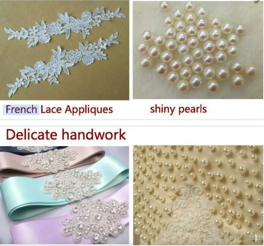 black and white wedding dresses sweetheart neckline lace applique sequined fashion bridal gowns custom made size