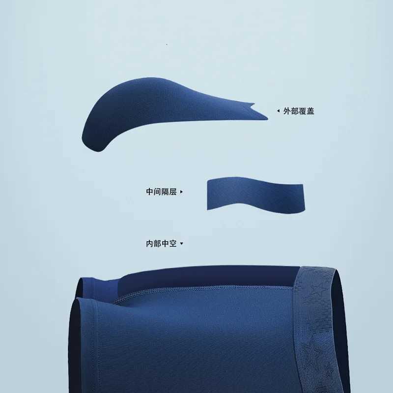 Gun Split Briefs Men Modal Summer Breathable Sports Boxers Ice Silk Ice Bag Shorts W250819