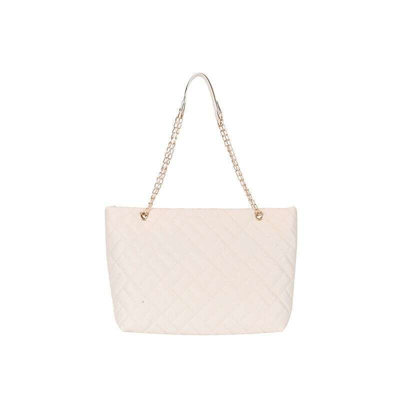 Women's Bag High-end Light Niche Design Korean Version Of Large-capacity dia chain tote women's retro shoulder bag