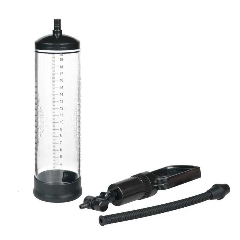 Penis Pump Extender Enlarger Male Sex Toys Manual Penis Vacuum Pump Sexual Enhancer Adult Toys Training Device XJ250819