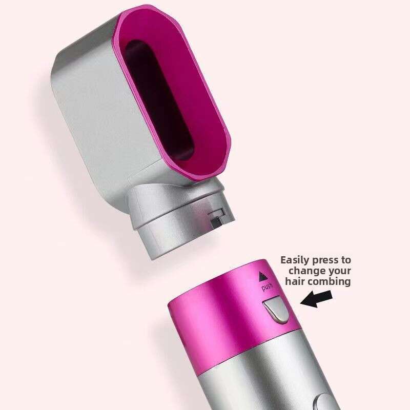 5-In-1 Curling Iron Multi-Functional Hair Dryer Straightening Comb Lazy Curler