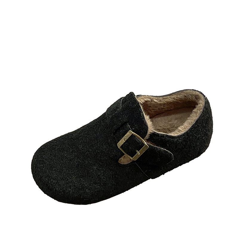 new Free delivery designer woman cotton boots Fashionable cotton shoes for both indoor and outdoor wear with plush warm shoes