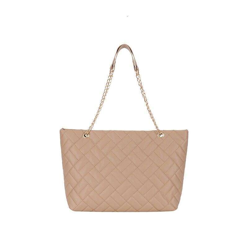 Women's Bag High-end Light Niche Design Korean Version Of Large-capacity dia chain tote women's retro shoulder bag