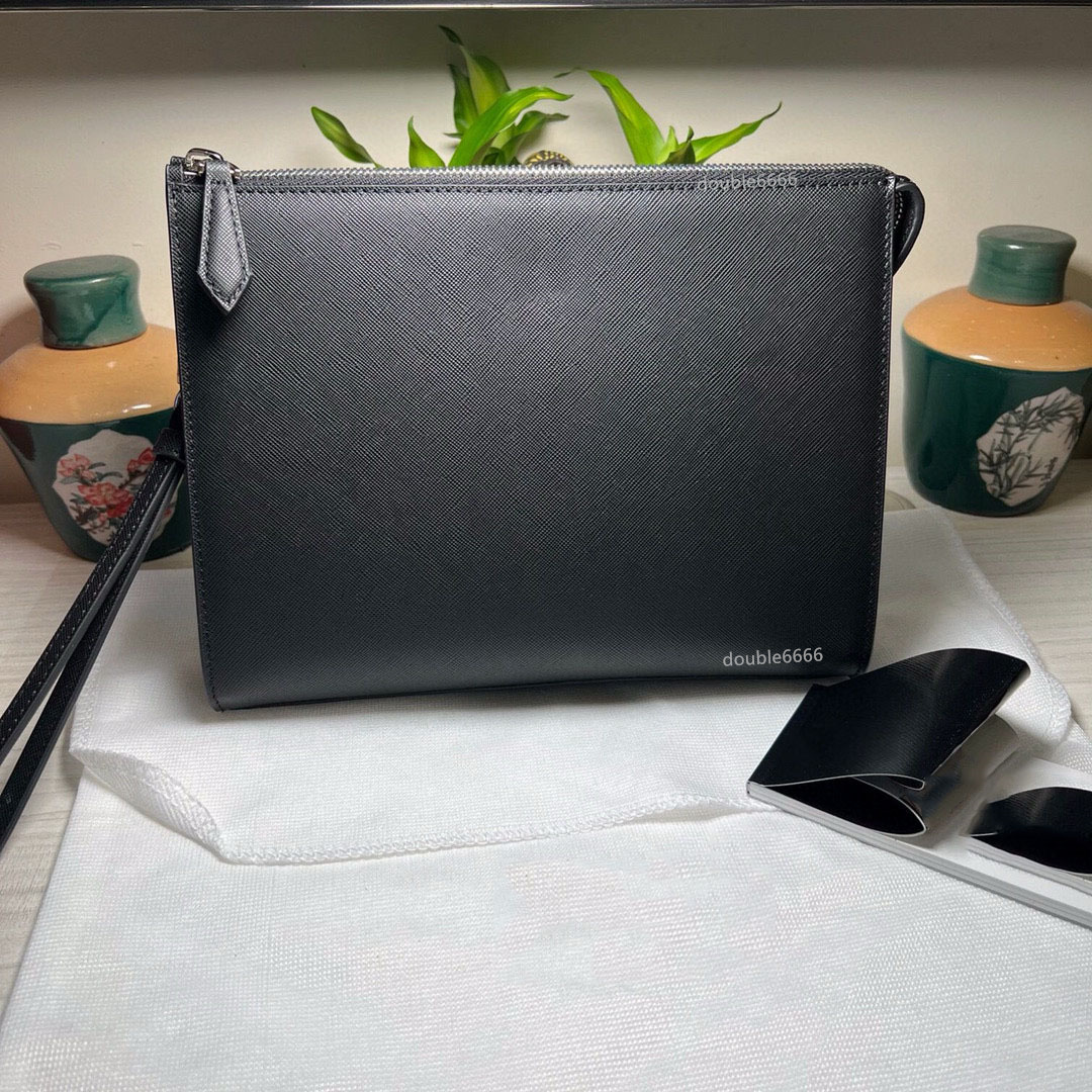 Top Quality Designer Men's Cowhide Handbag Luxury Women's Clutch Bag Business Messenger Bag Genuine Leather Coin Purse Daily Commuter Bag Cross pattern wallet