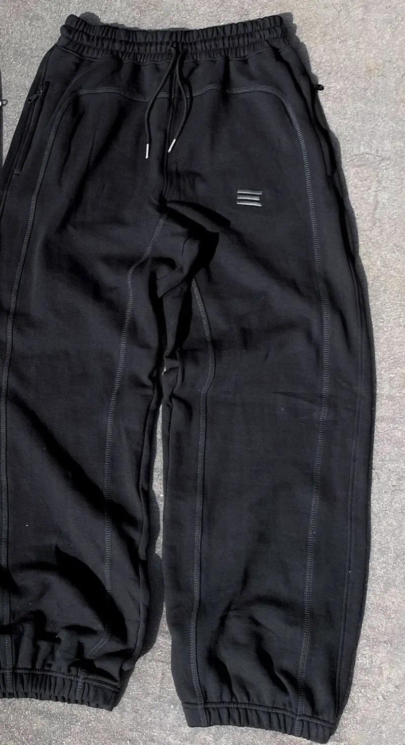 Men's Pants Fashion Casual Loose Wide Leg Women Y2k Korean Version Of Streetwear Goth Harajuku Couple Retro Baggy Sweatpants
