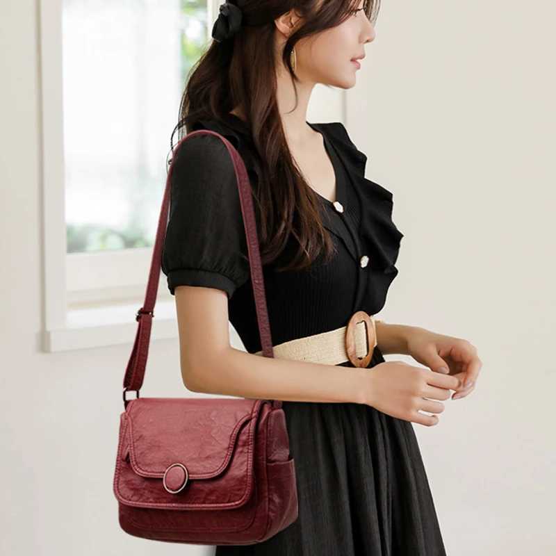 Soft Leather Purses and Handbags Women Bags Designer Women Shoulder Crossbody Bags for Women 2025 Female Quality Sac Y250819