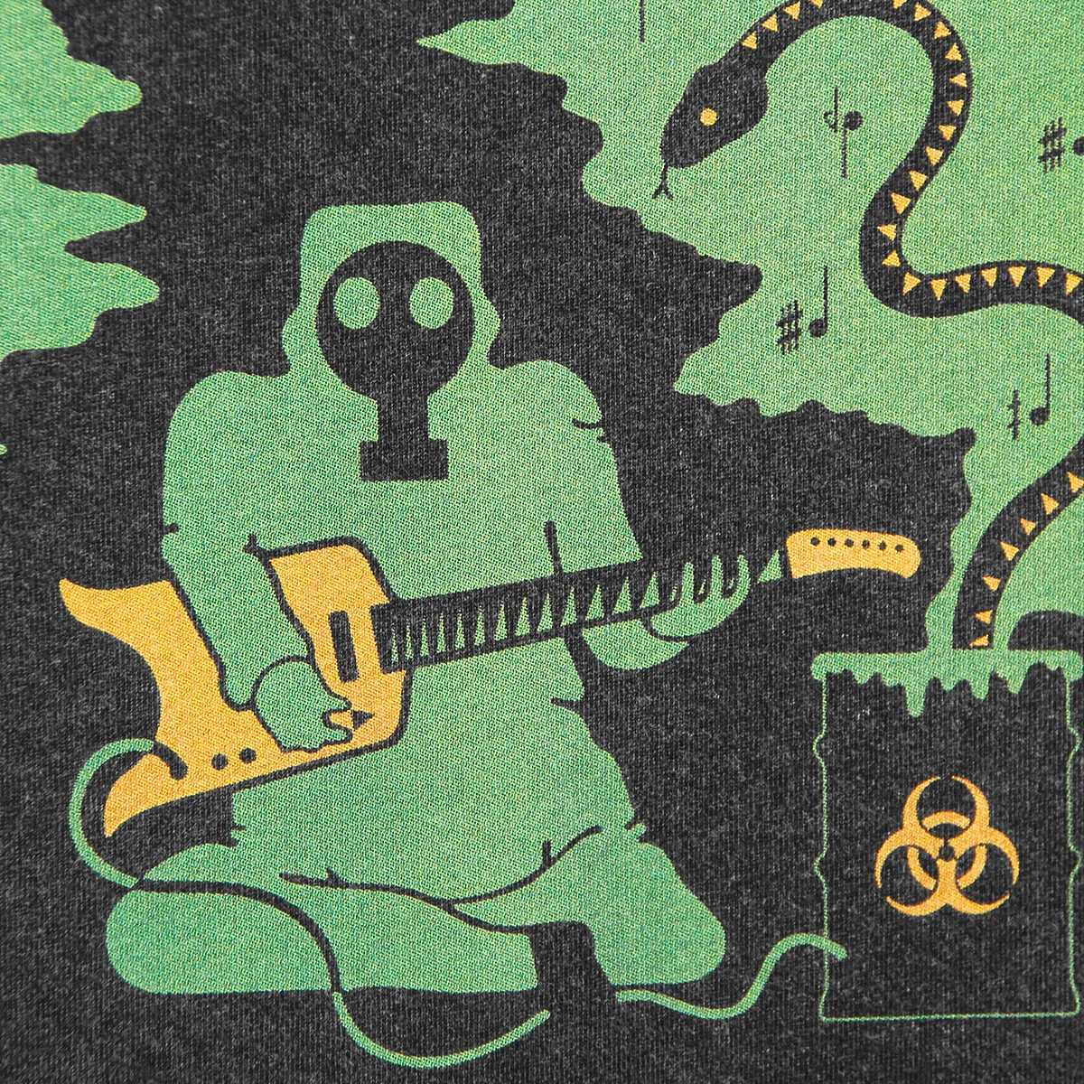 King Gizzard And The Lizard Wizard T-Shirt Psychedelic Garage Rock Fuzz Band Mens Clothing Short Sleeve Loose Printed Shirt Y250819