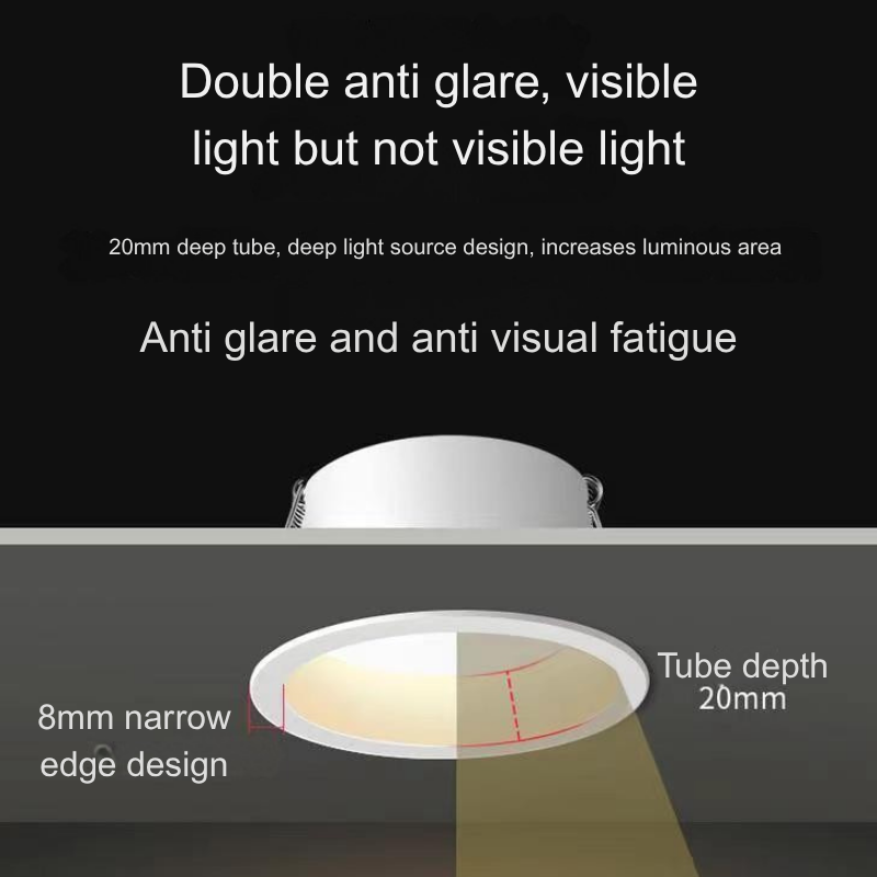 LED Recessed Lighting Fixture - Durable Wallwasher with Enhanced Illumination 22