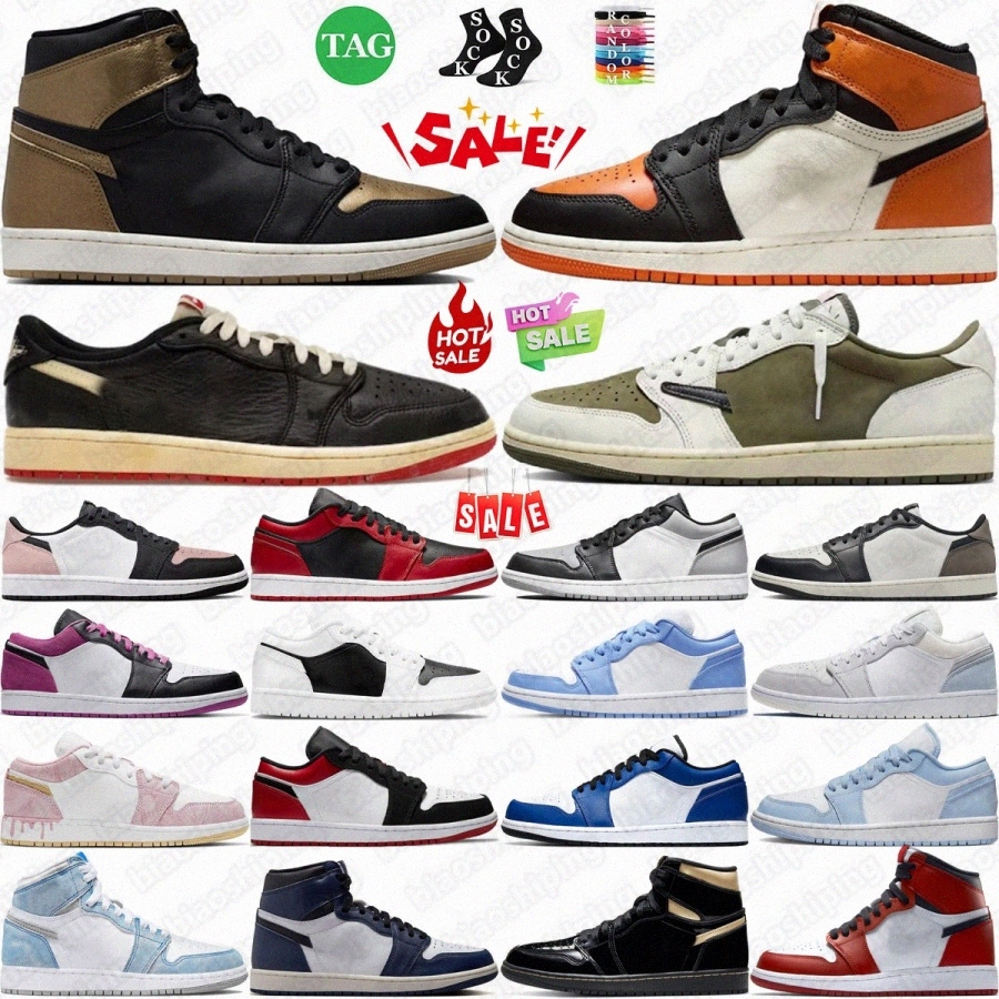 basketball shoes 1 Retro Low Men Women Nigel Syester Better With Time Veet Brown Medium Olive Rookie of the Year Shattered Backboard UNC Reimagin M8cF#