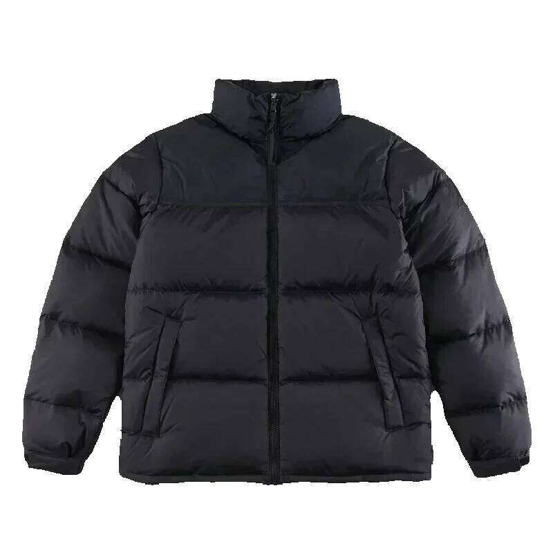 American Winter Puffer Jackets For Men Women White Duck Down Coat Zip Up Collar Multicolor Street Stone Thick Parkas Plus Size