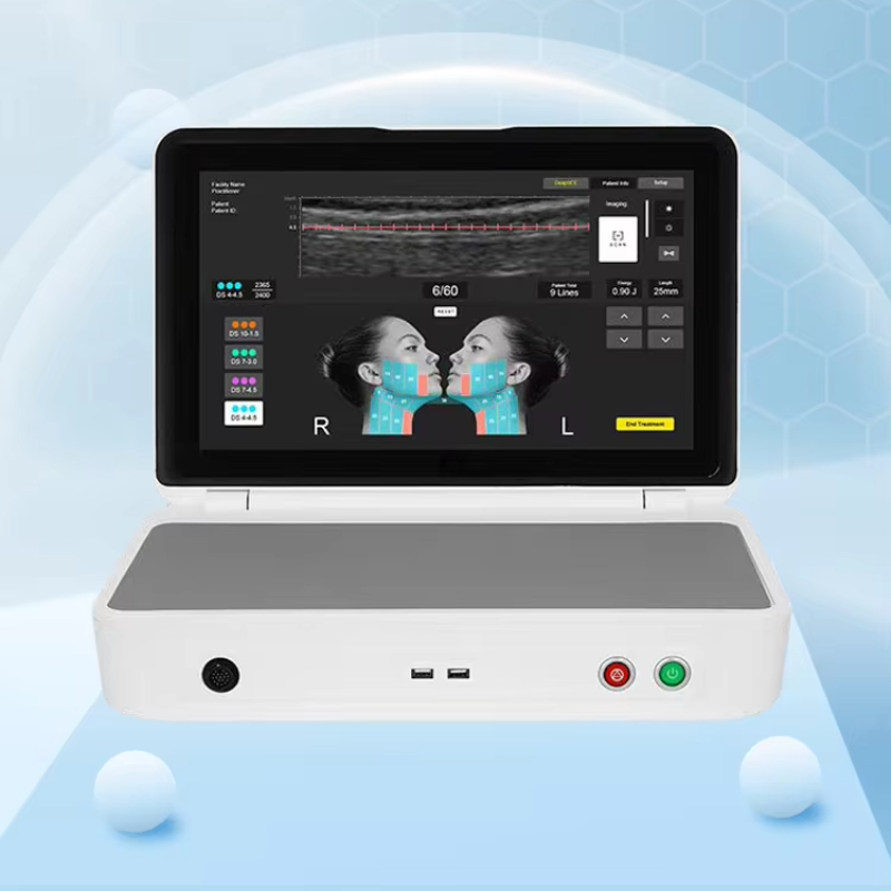 3D 4D Cartridges Ultrasound Hifu Machine Wrinkle Removal Facial and Body Care Hifu Face Rejuvenation Body Slimming Tax Free