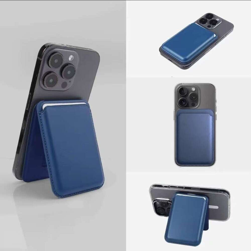 Compatible with iPhone 16/15 Magnetic Holder Universal Wallet Card Slot Magsafe Rotating Stand