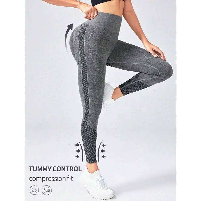 Seamless High Waist Workout Leggings for Women Scrunch Butt Lifting Yoga Gym Athletic Pants