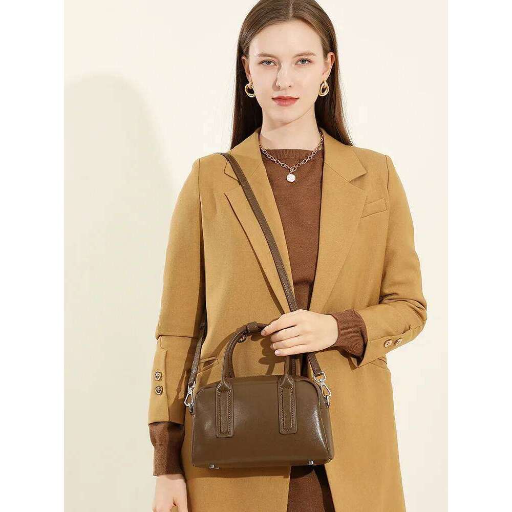 Designer Bags New Women Cowhide Genuine Shoulder Bag Ladies Soft Cow Real Leather Handbag Female Fashion Design Crossbody Bags Luxury Bag