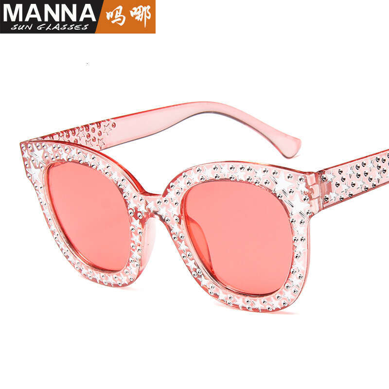 Unique Designer Starry Sky Jelly Color Sunglasses Fashion Colorful Ocean Lens Cute Playful Glasses
